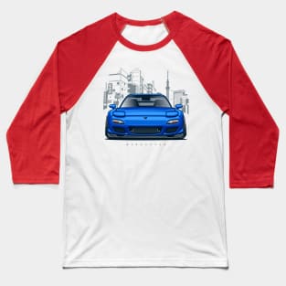 RX7 blue Baseball T-Shirt